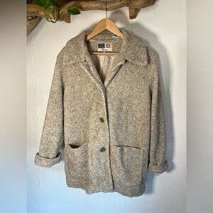 Kristen Blake Gray Teddy Jacket